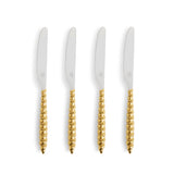 Jessica McCormack Shell Flatware Set Luncheon Knives 4-Piece Set - Gold