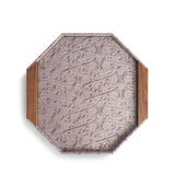 Fortuny Octagon Tray - Tzin Plum