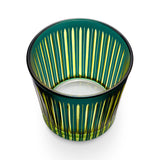 Prism Ice Bucket + Tongs - Green