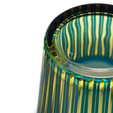 Prism Ice Bucket + Tongs - Green