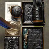 Crocodile Round Box - L'OBJET