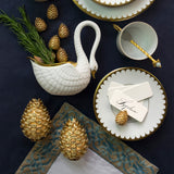 Swan Bowl - Medium - White