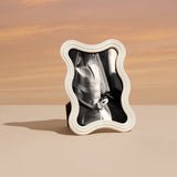 Ripple Frame - White Enamel - 4x6