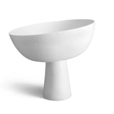 Terra Bowl on Stand - Medium - Stone - L'OBJET