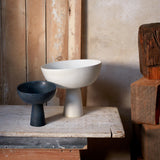 Terra Bowl on Stand - Small - Aged Iron - L'OBJET