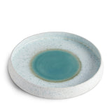 Terra Round Platter - Large - Seafoam - L'OBJET