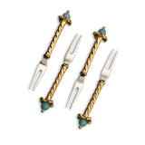 Venise Cocktail Two-Prong Picks (Set of 4) - L'OBJET