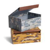 Fortuny Box - Camo Isole/Faded Blue