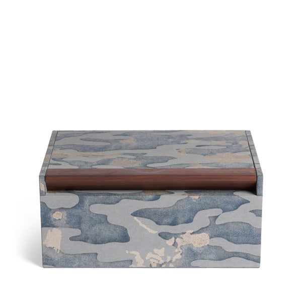 Fortuny Box - Camo Isole/Faded Blue