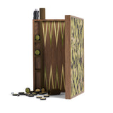 Fortuny Backgammon - Camo Isole/Military Green