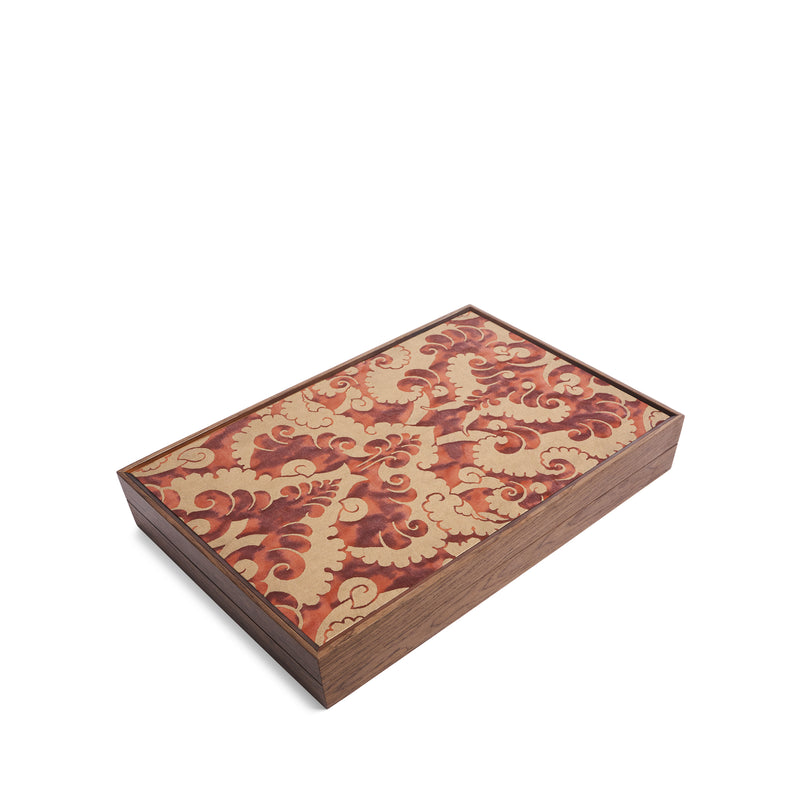 Fortuny Backgammon - Laotze/Oxblood Spice