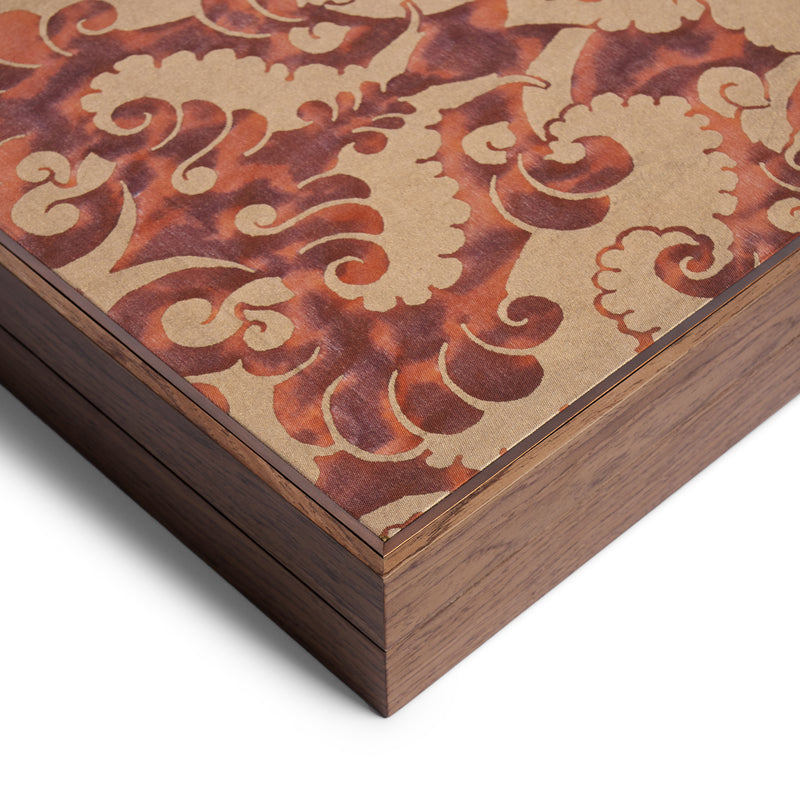Fortuny Backgammon - Laotze/Oxblood Spice