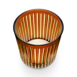 Prism Ice Bucket + Tongs - Amber