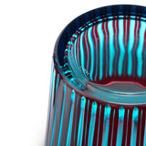 Prism Ice Bucket + Tongs - Bordeaux