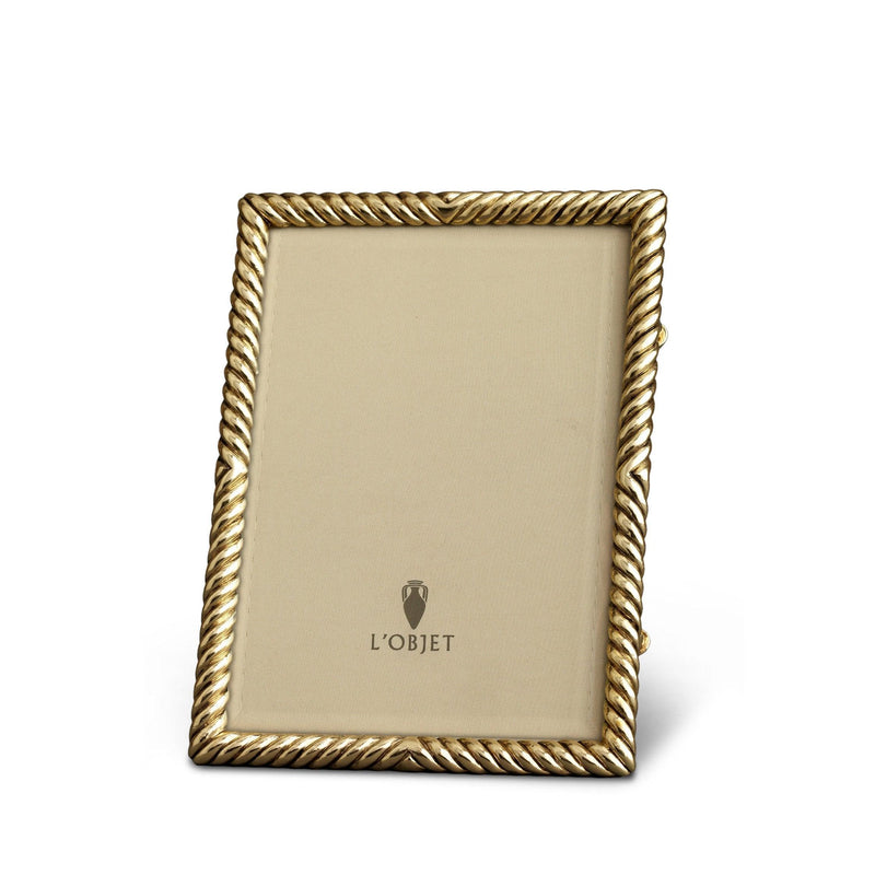 Deco Twist Frame - Gold - L'OBJET