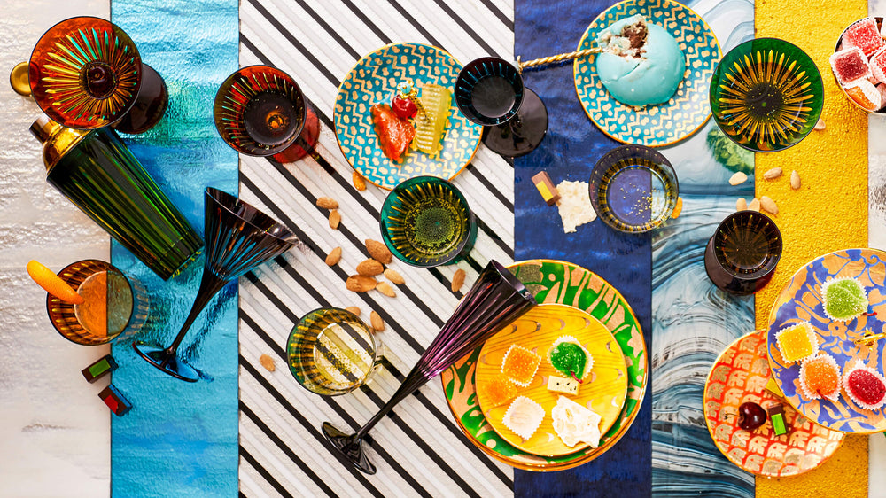 Colorful Diwali Tablescape