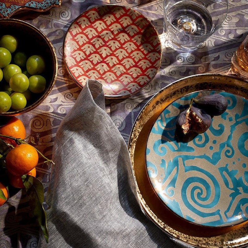 Fortuny Assorted Dessert Plates (Set of 4) - L'OBJET
