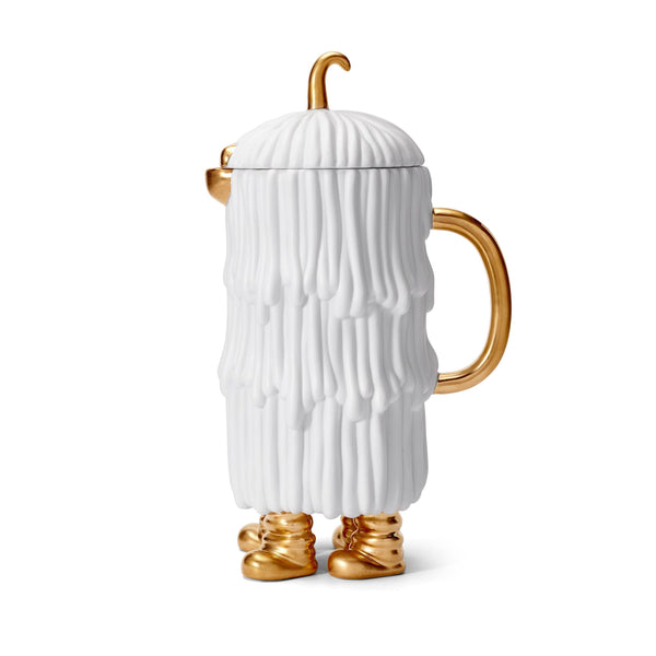 Haas Djuna Coffee + Tea Pot - White - L'OBJET