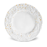 Haas Mojave Desert Charger - White + Gold - L'OBJET