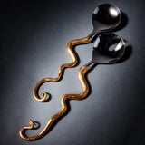 Haas Twisted Horn Serving Set (2 Piece Set) - L'OBJET