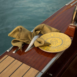 Fortuny Orsini Yellow Dessert Plates (Set of 4)
