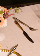 Jessica McCormack Shell Flatware Luncheon Forks 4-Piece Set - Stainless Steel