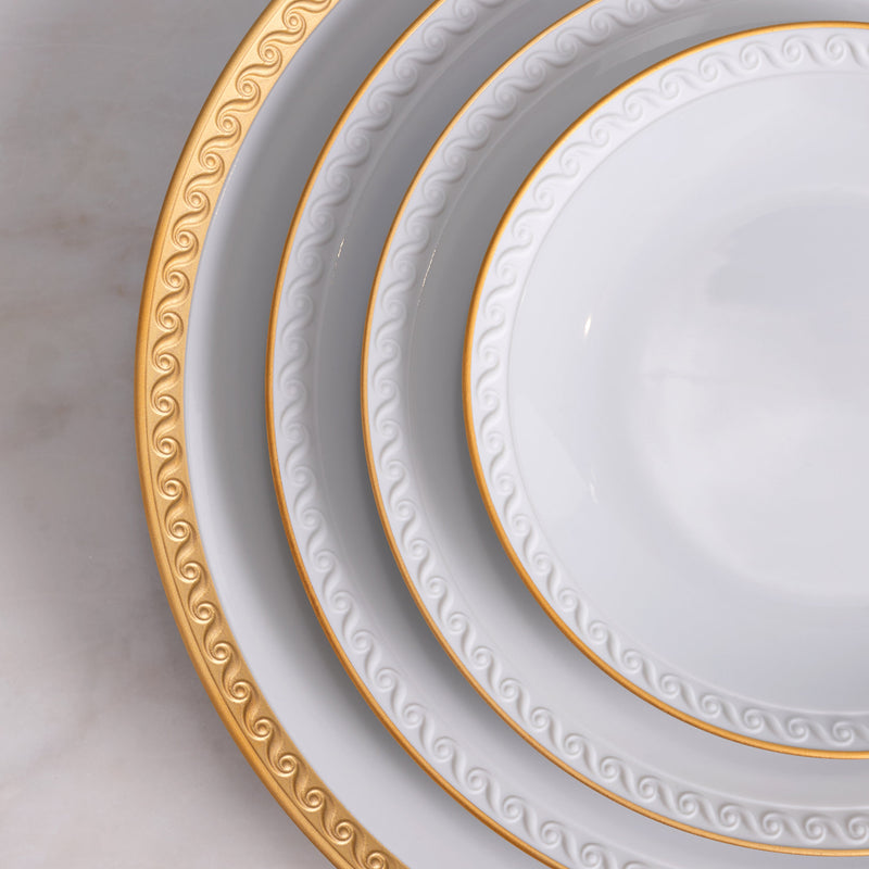 Neptune Dinner Plate - Gold