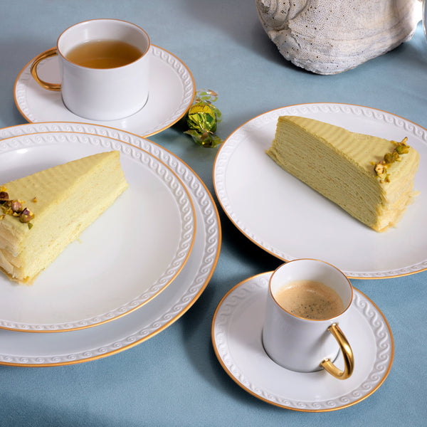 Neptune Tea Cup + Saucer (Set of 2)