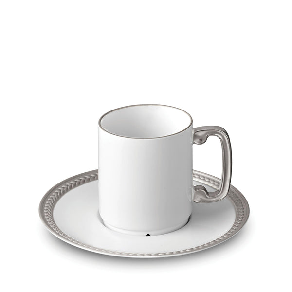 Soie Tressée Espresso Cup + Saucer - L'OBJET