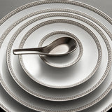 Soie Tressée Sauce Dish + Spoon Rest - L'OBJET