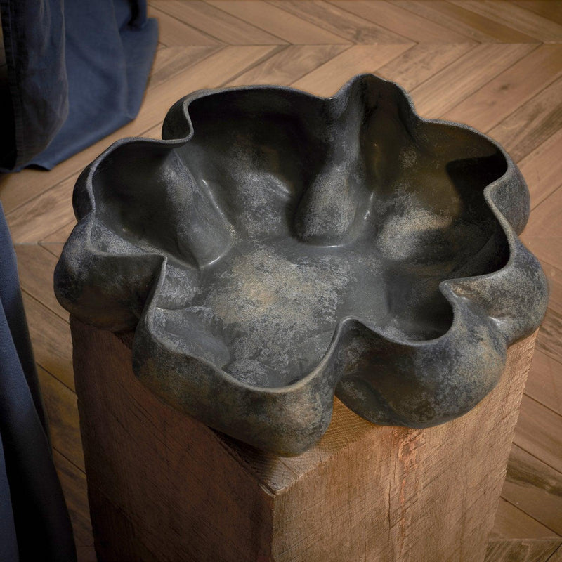 Timna Bowl - Aged Iron - L'OBJET