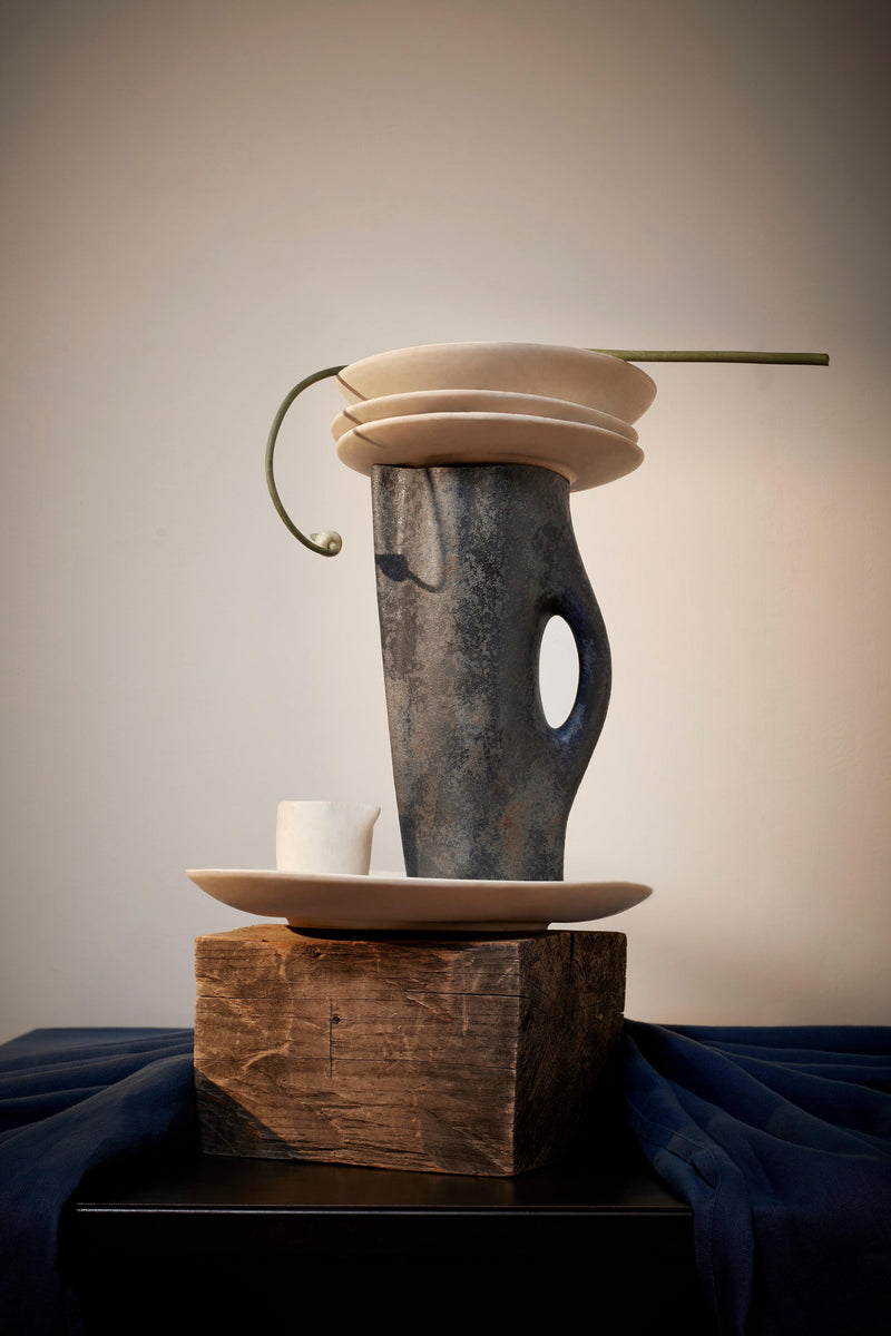 Timna Pitcher - Aged Iron - L'OBJET