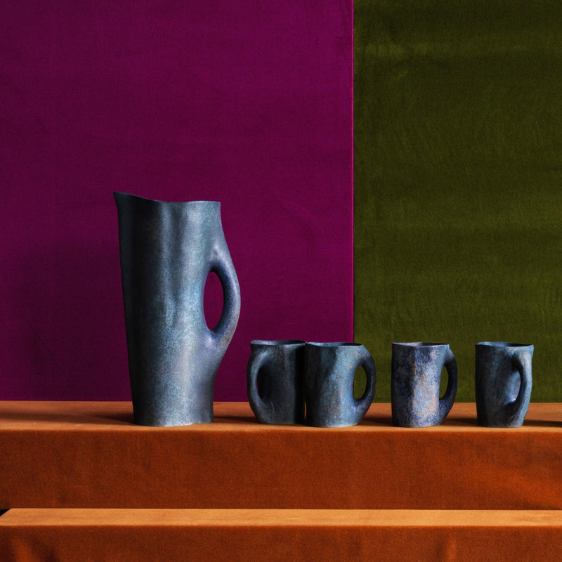 Timna Pitcher - Aged Iron - L'OBJET